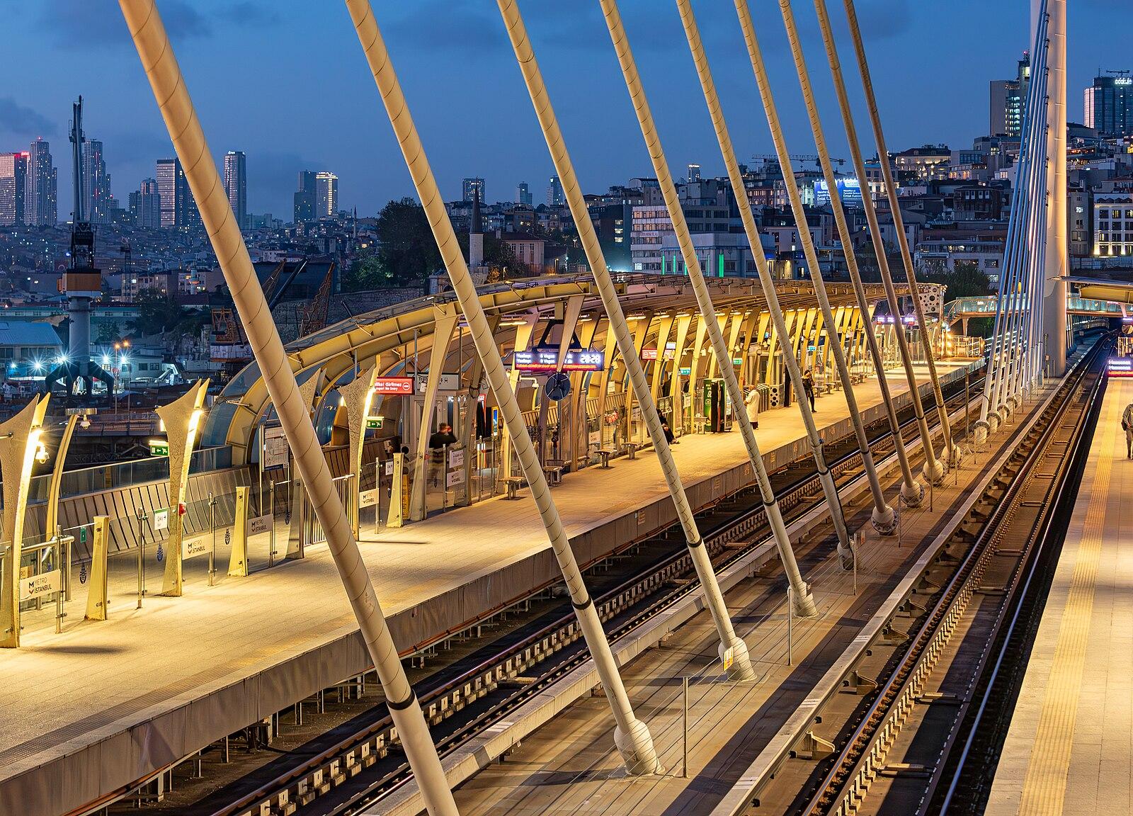Istanbul (Turkey) Blue hour