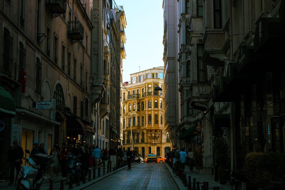 Narrow Street in Istanbul
